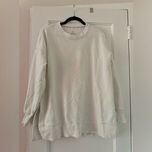 Aerie white sweatshirt